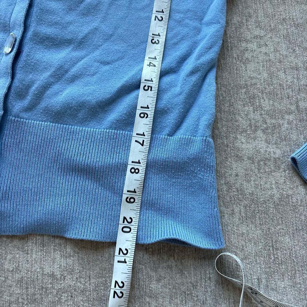 Fiorucci Baby Blue Embellished Jewel Cardigan - Picture 5 of 5